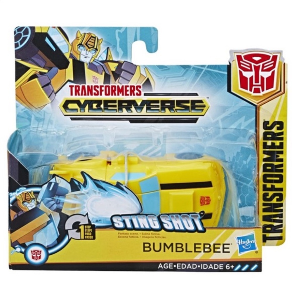✌🏼3/$30✌🏼Transformers Sting Shot - Bumblebee - Cyberverse Adventures